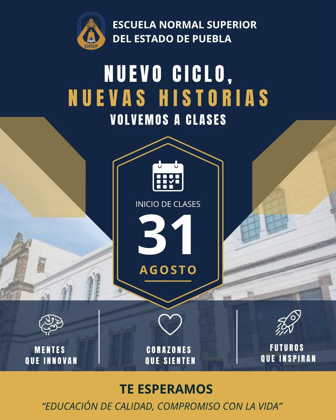 Publicación de Facebook de ENSEP